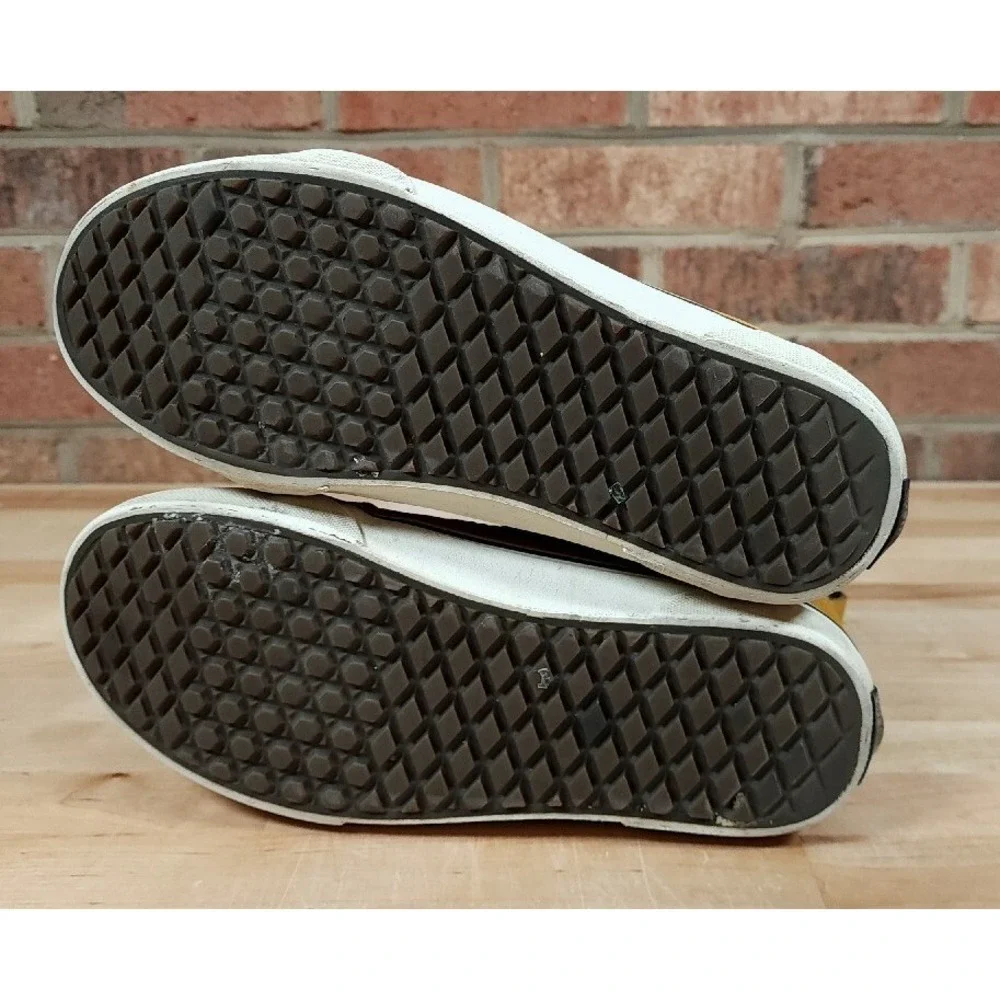 VANS Skate Sk8-Hi Nubuck Leather Brown Shoes Sneakers Mens Size 8 Womens 9.5‎